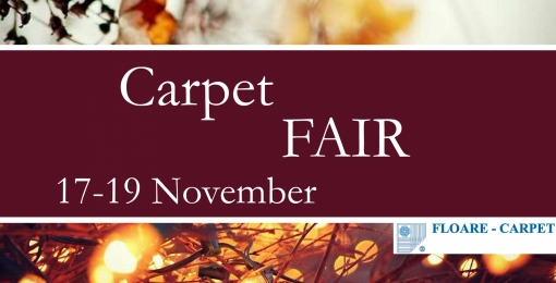 Carpet Fair 17-19 november