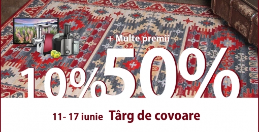 Săptămâna  Marilor Reduceri de la Floare-Carpet continuă!